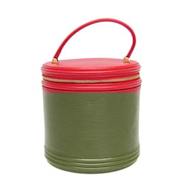 Louis Vuitton-Louis Vuitton Epi Cannes Vanity Bag-Red