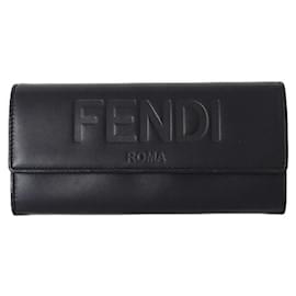 Fendi-Fendi Long Bill Wallet-Black