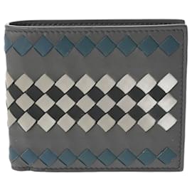 Bottega Veneta-Bottega Veneta Men's Leather Bi-fold Wallet-Brown,Black,Blue