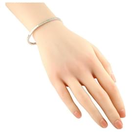 Cartier-Cartier Lanier Charm Bracelet in 18K White Gold-Silvery