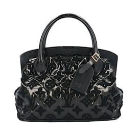 Louis Vuitton-Louis Vuitton Lockit BB Monogram Fascination Handbag-Black