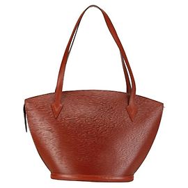 Bolsa Tote Epi Saint Jacques da Louis Vuitton Marrom