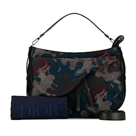 Christian Dior-Christian Dior Dior x Peter Doig Saddle Soft Bag-Multiple colors