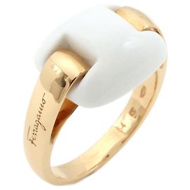 Anillo de oro rosa Salvatore Ferragamo Otro