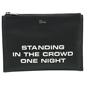 Christian Dior-Pochette Clutch DIOR HOMME Christian Dior-Noir