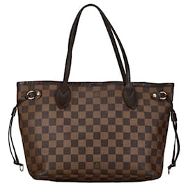 Louis Vuitton-Sac à main Louis Vuitton Damier Neverfull PM-Marron