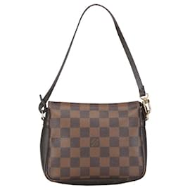 Louis Vuitton-Pochette de maquillage Louis Vuitton Damier Truth-Marron