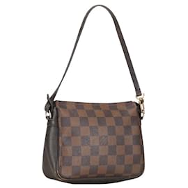 Louis Vuitton-Pochette de maquillage Louis Vuitton Damier Truth-Marron