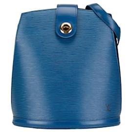 Louis Vuitton-Louis Vuitton Epi Cluny Shoulder Bag-Blue