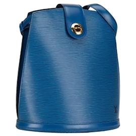 Louis Vuitton-Louis Vuitton Epi Cluny Shoulder Bag-Blue