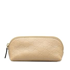 Gucci-Pochette Guccissima Gucci-Beige