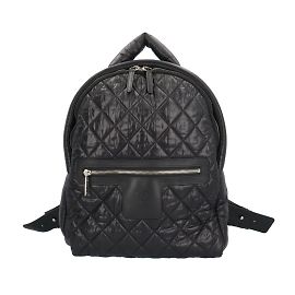 Chanel Coco Cocoon Nylon Rucksack Schwarz