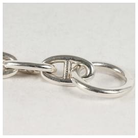 Hermès-Hermes Chaine d'Ancre Charm Bracelet-Silvery