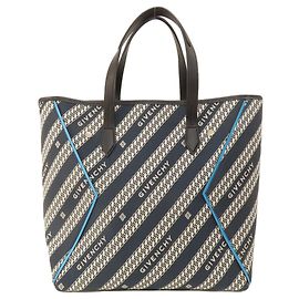 Borsa tote in tela blu navy Givenchy Blu navy