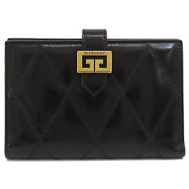 Givenchy Bi-fold Wallet in Black Leather Black