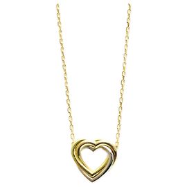 Collar Corazón Trinity de Cartier Dorado