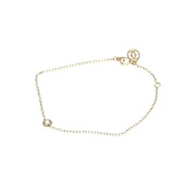 Cartier-Cartier Saphirs Légers de Cartier Pink Gold Sapphire Charm Bracelet-Golden