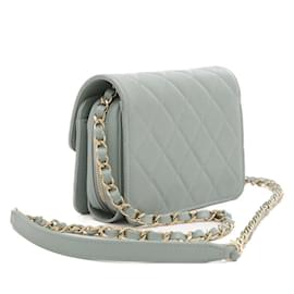 Chanel-Chanel Matelasse Chain Shoulder Bag-Orange