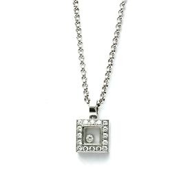 Collana Pendente Chopard Happy Diamond 79/2896 Argento