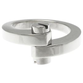 Cartier Menott Ring aus 18K Weißgold Silber