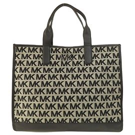 Borsa Tote MK Signature di Michael Kors Nero