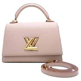 Louis Vuitton-Louis Vuitton Twist One Handle MM Handbag-Other,Grey