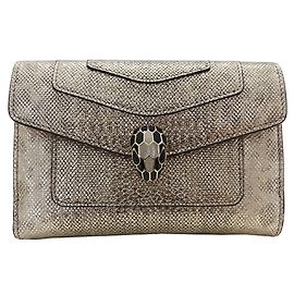 Bulgari Bvlgari Damen Serpenti Geldbörse Beige Golden