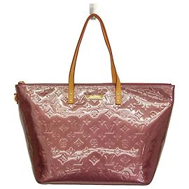 Louis Vuitton Monogram Vernis Bellevue GM Tote Bag Lila