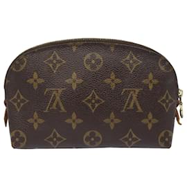 Louis Vuitton-LOUIS VUITTON Pochette Cosmétique Monogram PM Poche Cosmétique M47515 LV Auth 79750-Monogramme