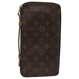 Louis Vuitton-LOUIS VUITTON Monogram Organizer De Voyage Travel Case M60120 LV Auth 80661-Monogram