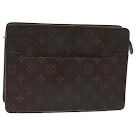 Louis Vuitton-LOUIS VUITTON Pochette Homme Monogram Sac à main M51795 LV Auth 80648-Monogramme