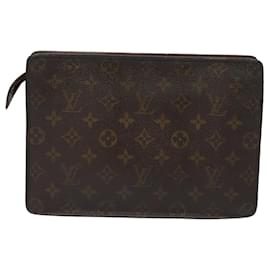 Louis Vuitton-LOUIS VUITTON Pochette Homme Monogram Sac à main M51795 LV Auth 80648-Monogramme