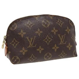 Louis Vuitton-LOUIS VUITTON Pochette Cosmétique Monogram PM Poche Cosmétique M47515 LV Auth 81127-Monogramme