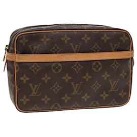 Louis Vuitton-LOUIS VUITTON Pochette Compiegne 23 M51847 LV Auth yk13382-Monogramme