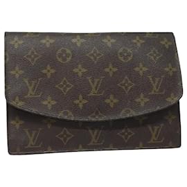 Louis Vuitton-LOUIS VUITTON Pochette Rabat Monogram 23 Sac Clutch M51940 LV Auth 81130-Monogramme