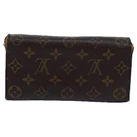 Louis Vuitton-LOUIS VUITTON Monogram Portefeuille Sarah Long Wallet M60531 LV Auth 81362-Monogram