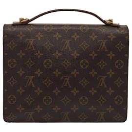 Louis Vuitton-LOUIS VUITTON Monogram Monceau 28 Hand Bag 2way M51185 LV Auth 80337-Monogram