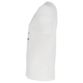 Acne-Acne Studios Hotdog T-Shirt in White Cotton-White