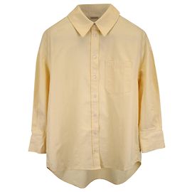 Camicia a maniche lunghe Anine Bing Mika in cotone giallo pastello Altro