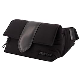 Jacquemus-La Banane Bambino Belt Bag - Jacquemus - Nylon - Black-Black