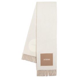 La sciarpa Rond Carre Scarf - Jacquemus - Lana - Beige Marrone Beige