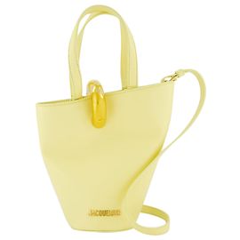 Die Petit Bambola Shopper Bag - Jacquemus - Leder - Hellgelb Gelb