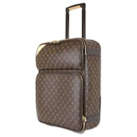 Louis Vuitton-Louis Vuitton Pégase Lightweight 55 Business Suitcase-Brown