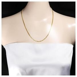 Autre Marque-K18 Yellow Gold Necklace 50cm in Great Condition-Other