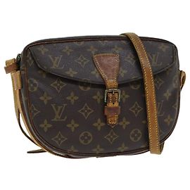 LOUIS VUITTON Monogram Jeune Fille MM Bolsa de Hombro M51226 LV Auth 80154 Monograma