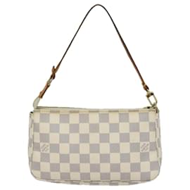 Louis Vuitton-LOUIS VUITTON Pochette Accessoires Damier Azur N51986 LV Auth 80305-Autre