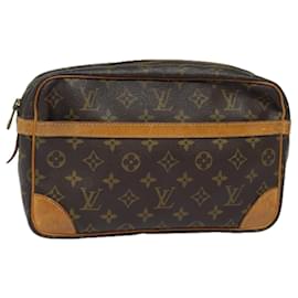 Louis Vuitton-LOUIS VUITTON Pochette Compiegne 28 M51845 LV Auth 81233-Monogramme