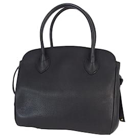Louis Vuitton-Black Louis Vuitton Milla PM Satchel-Black