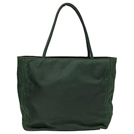 Prada-Green Prada Tessuto Tote-Green