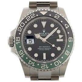 Orologio automatico da uomo Rolex GMT Master II 126720VTNR Nero